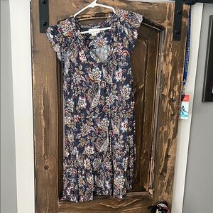 Velvet by Graham & Spencer Navy Floral Top